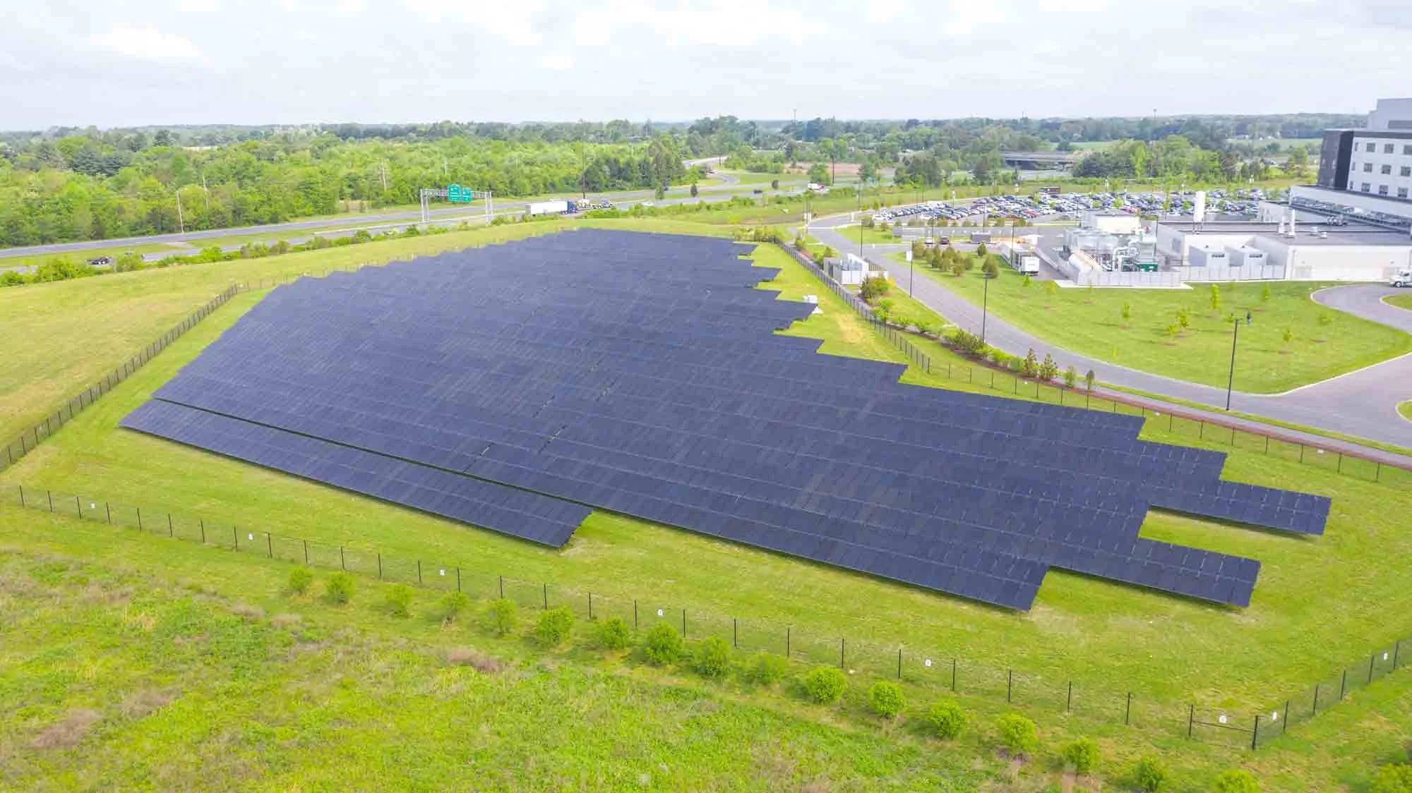 Industrial Solar Micro Grid Installation
